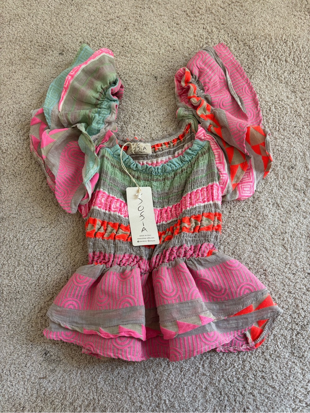 Sofia Handmade Italian Top
